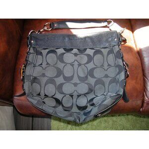 Coach Signature Soho Hobo Bag With Dust Bag